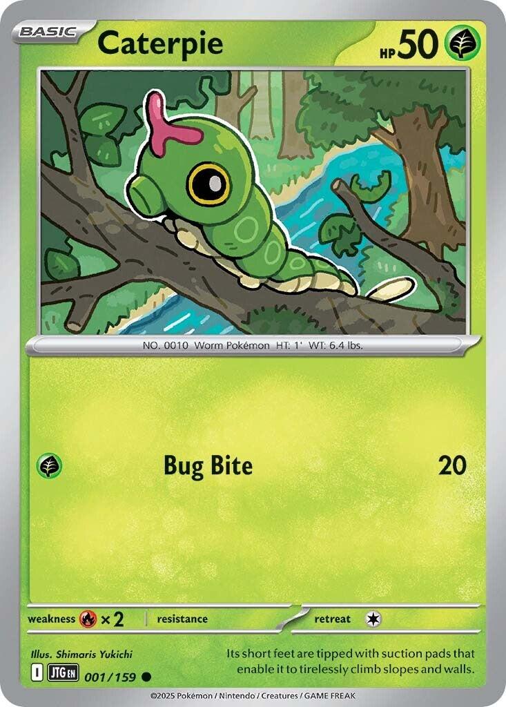 Caterpie card artwork