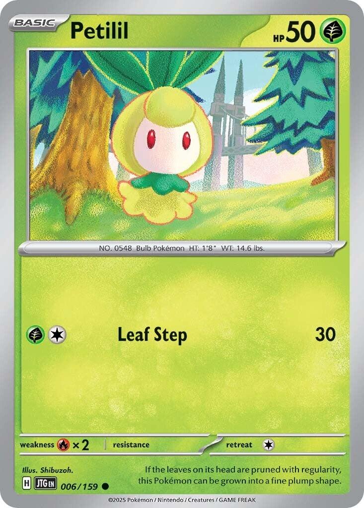 Petilil card artwork