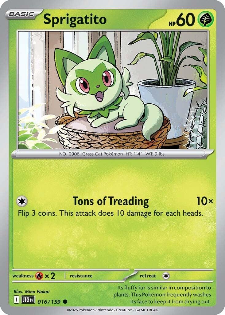 Sprigatito card artwork