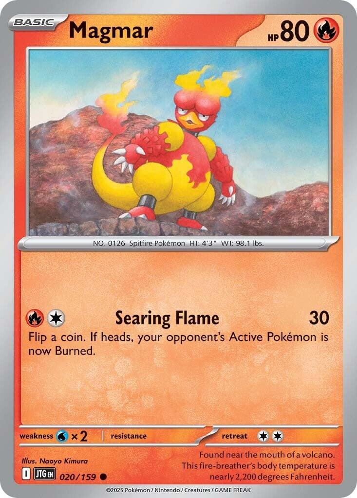 Magmar card artwork