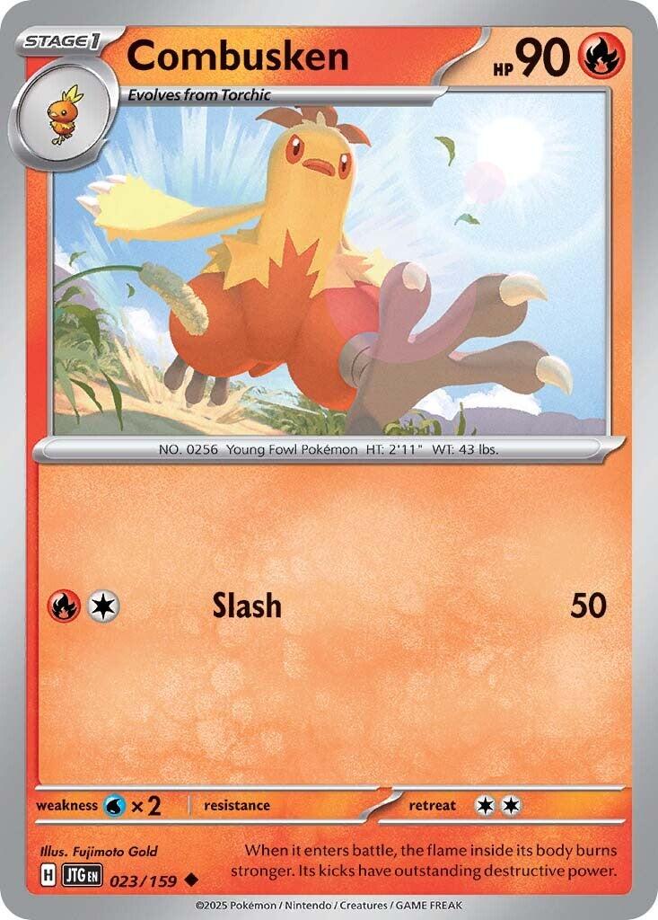 Combusken card artwork