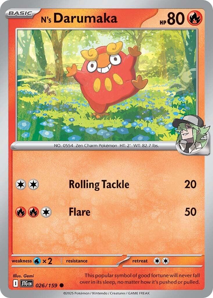 N's Darumaka card artwork