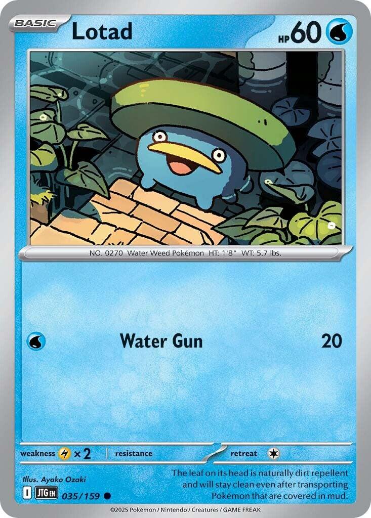 Lotad card artwork