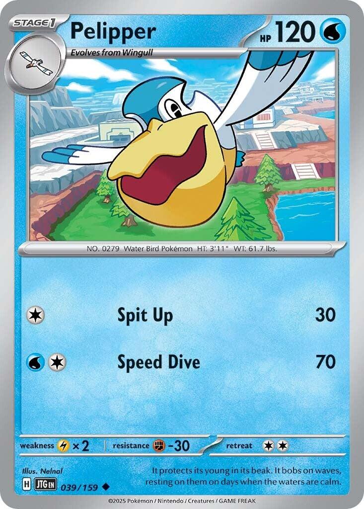 Pelipper card artwork