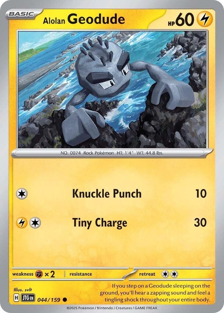 Alolan Geodude card artwork
