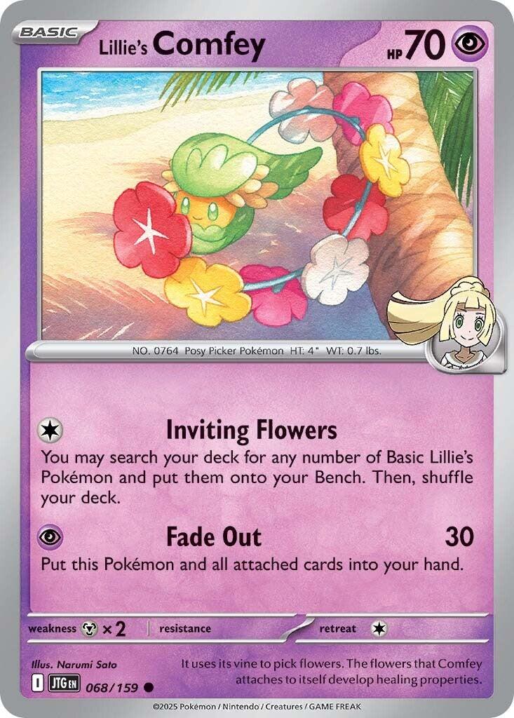 Lillie's Comfey card artwork