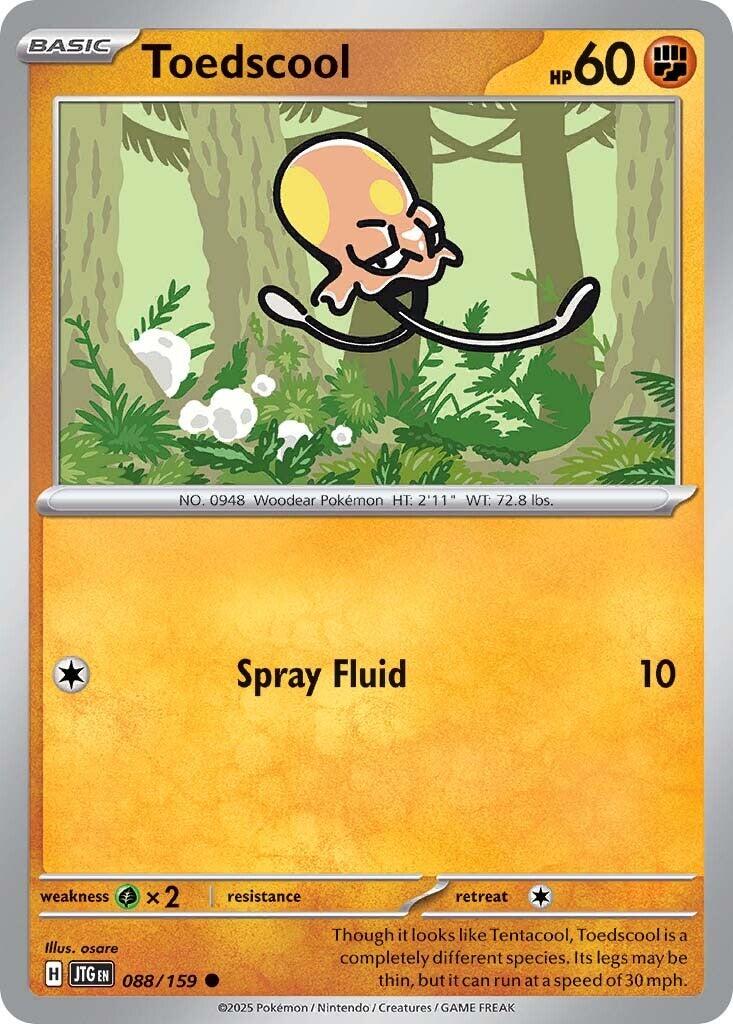 Toedscool card artwork