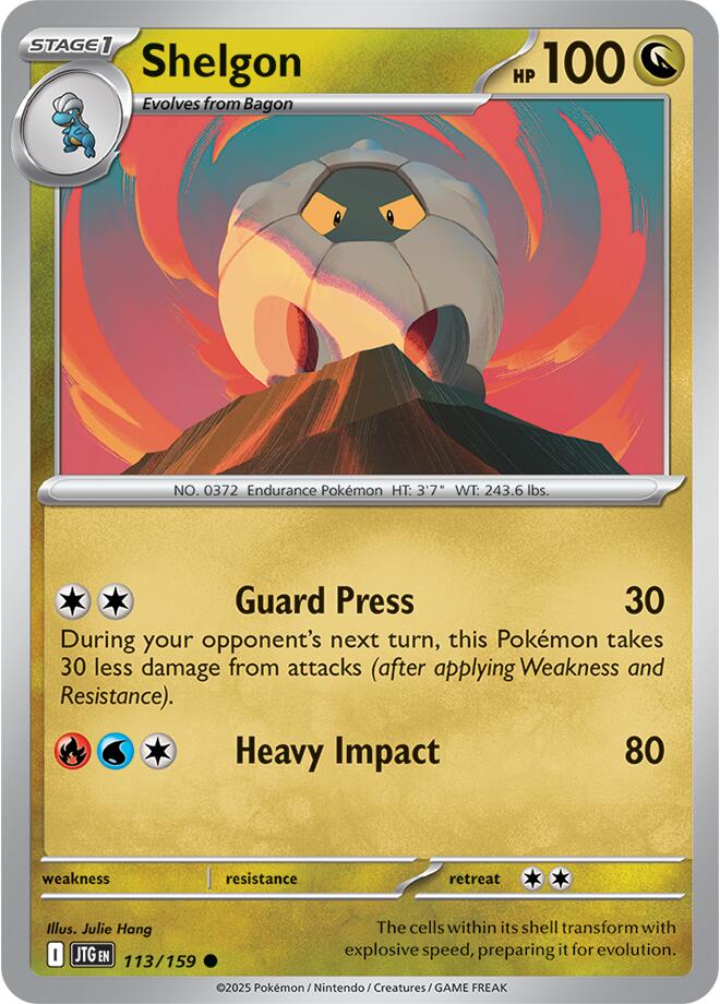Shelgon card artwork