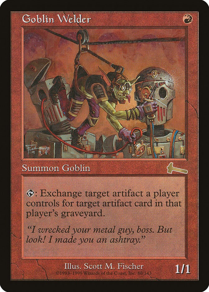 Goblin Welder - Urza's Legacy - Magic: The Gathering