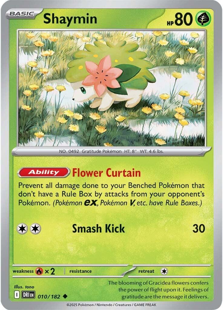 Shaymin card artwork