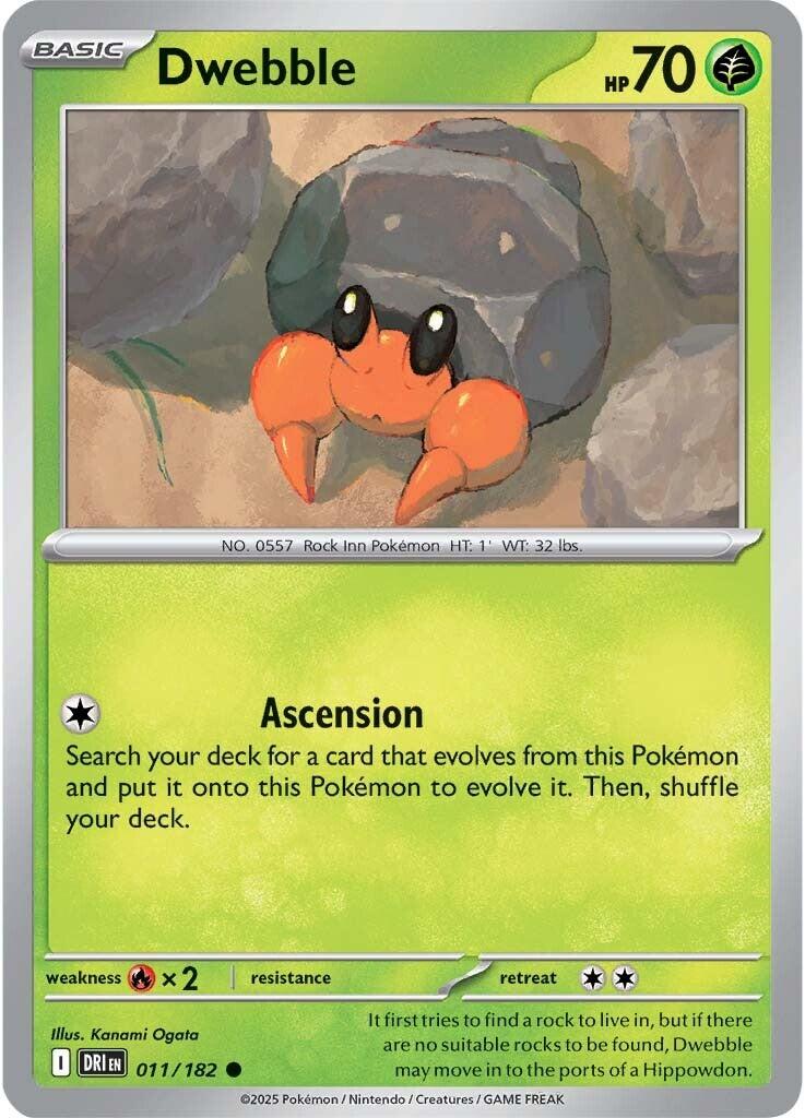 Dwebble card artwork
