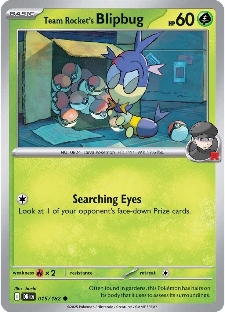 Team Rocket's Blipbug card artwork