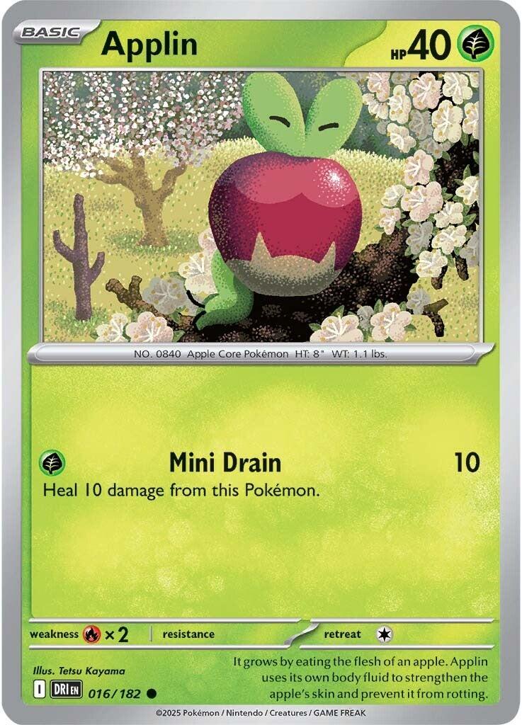 Applin card artwork
