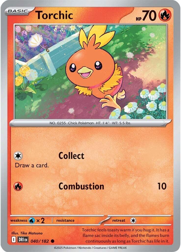 Torchic card artwork