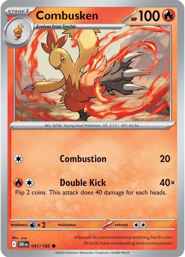 Combusken card artwork