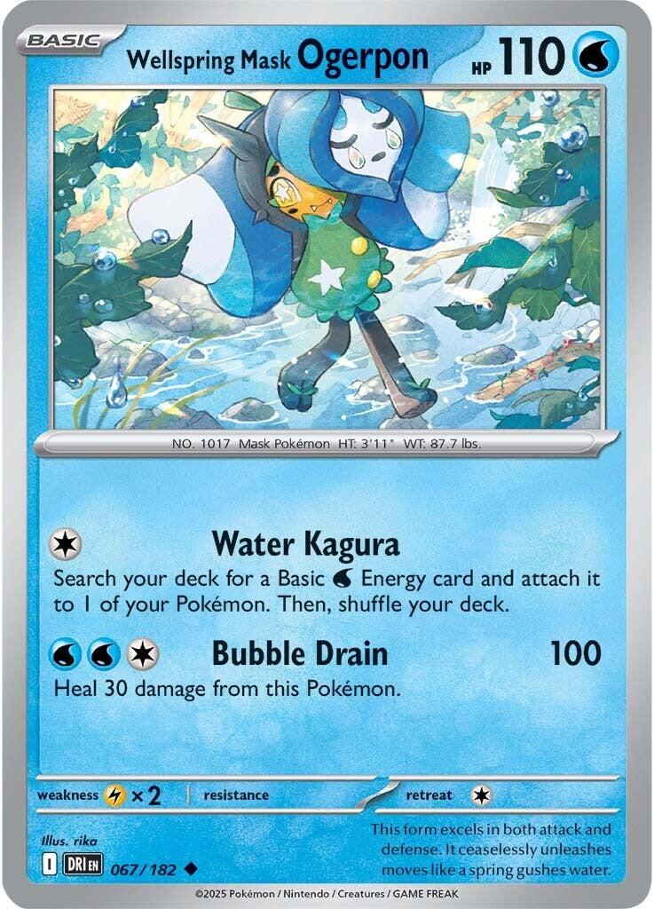Wellspring Mask Ogerpon card artwork