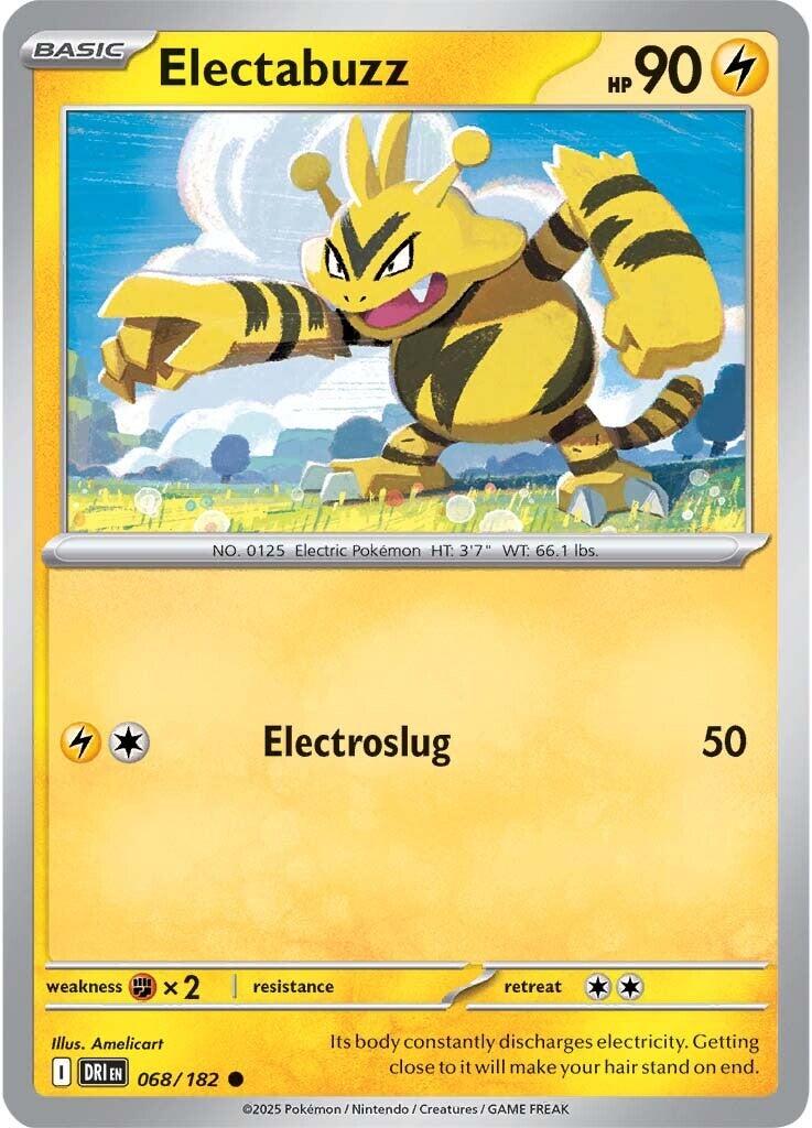 Electabuzz card artwork