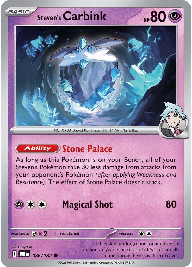 Steven's Carbink card artwork
