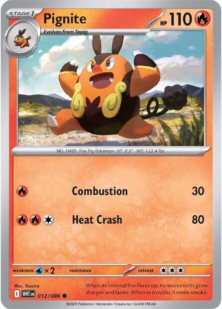 Pignite card artwork