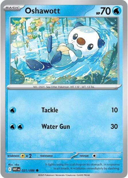 Oshawott card artwork