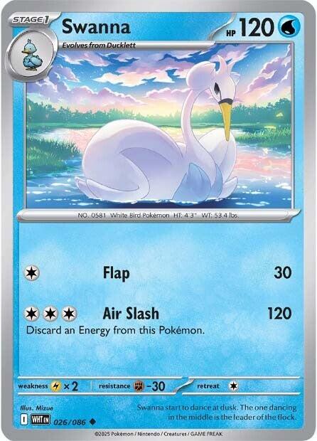 Swanna card artwork