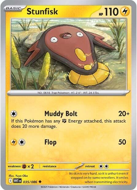 Stunfisk card artwork