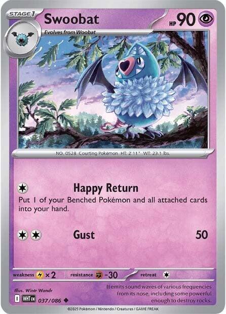 Swoobat card artwork