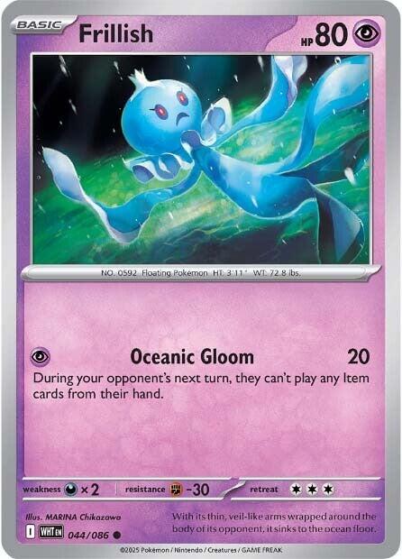 Frillish card artwork