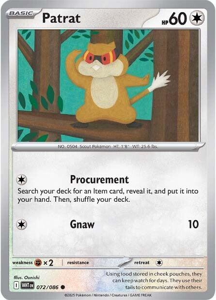 Patrat card artwork