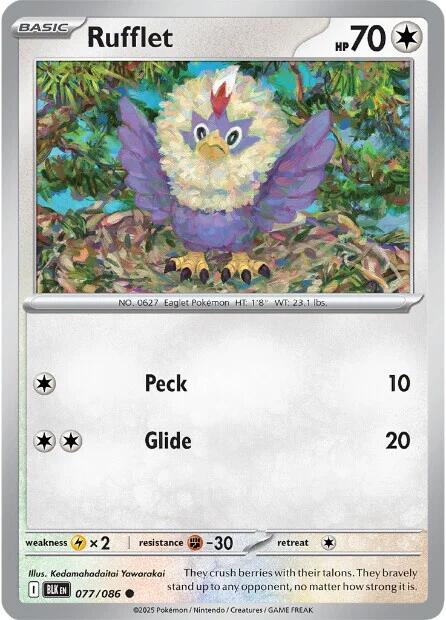 Rufflet card artwork