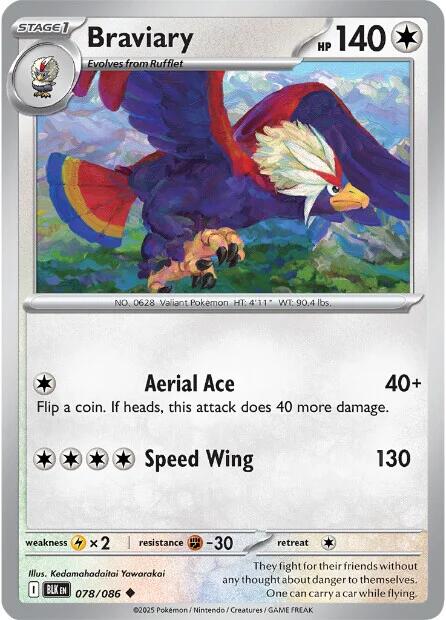 Braviary card artwork