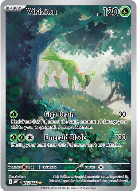 Virizion card artwork