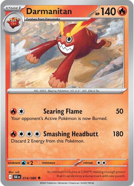 Darmanitan card artwork