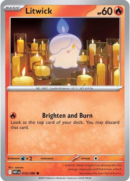 Litwick card artwork