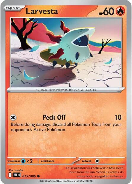 Larvesta card artwork