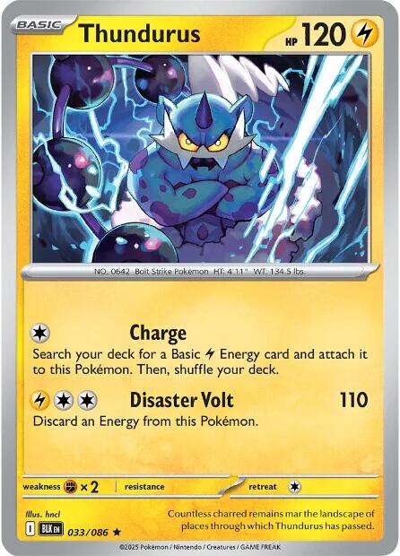 Thundurus card artwork