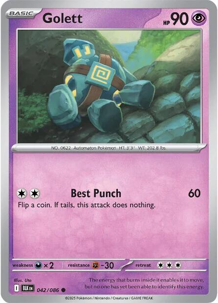Golett card artwork
