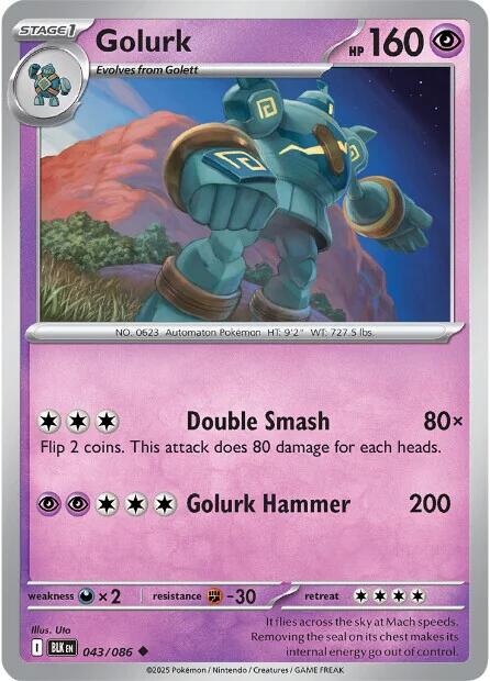 Golurk card artwork