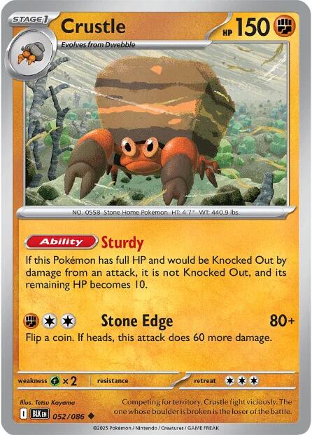 Crustle card artwork