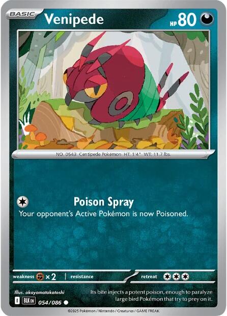 Venipede card artwork