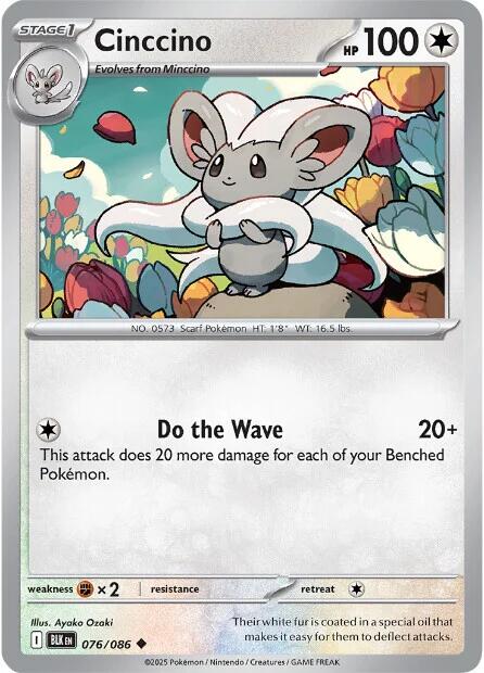 Cinccino card artwork