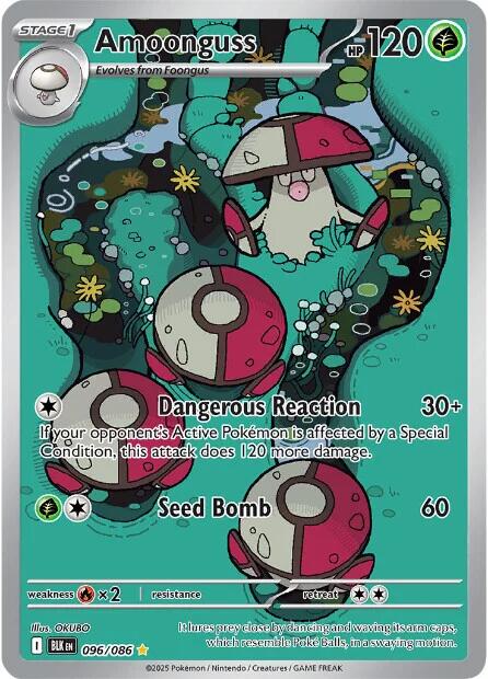 Amoonguss card artwork
