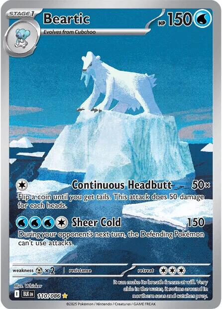 Beartic card artwork
