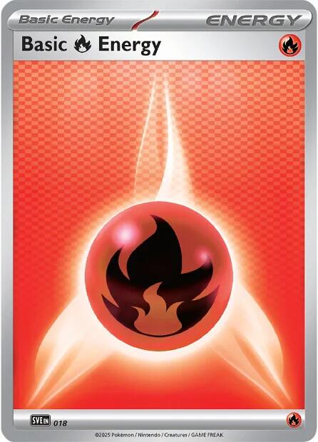 Basic Fire Energy - 018 card artwork