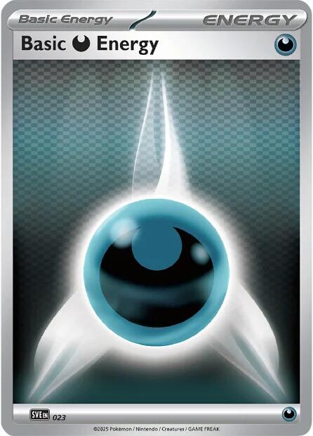 Basic Darkness Energy - 023 card artwork