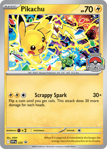 Pikachu (SVP Black Star Promos) — Pokémon TCG card
