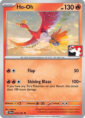 Ho-Oh card artwork