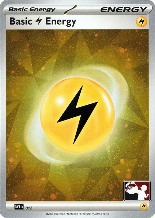 Basic Lightning Energy - 012 (Cosmos Holo) card artwork