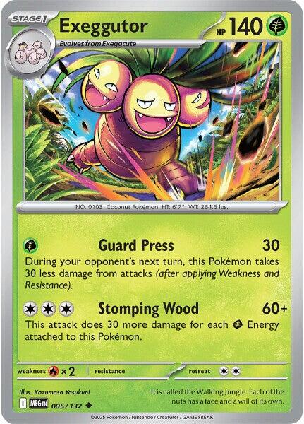 Exeggutor card artwork