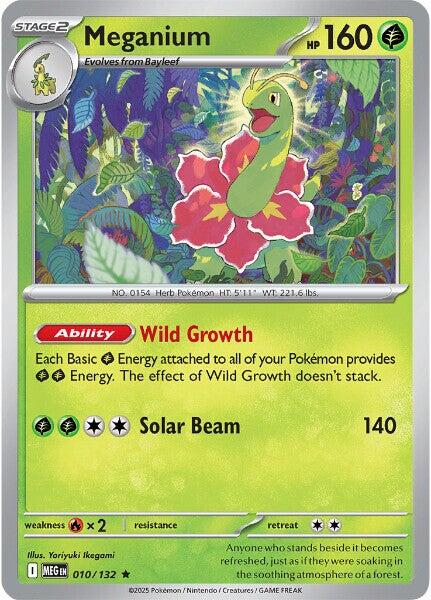 Meganium card artwork